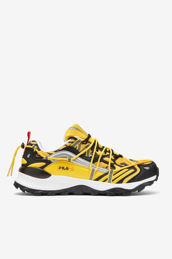 Fila Expeditioner Yellow Sneakers Mens - NZ 48135-HGTR